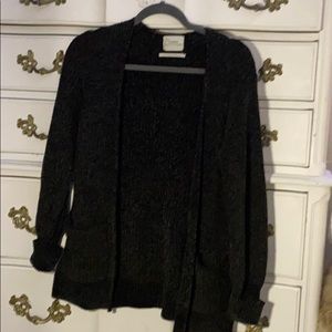 Urban Outfitters Knit Cardigan Black Size xs